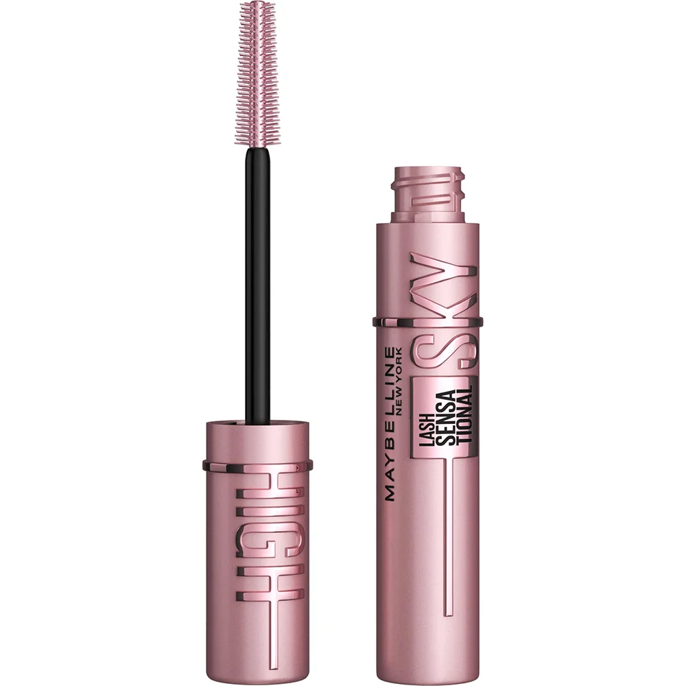 Maybelline Sky High Washable Mascara, Volumizing & Lengthening Mascara for Buildable Blackest Black Lashes 1 Maybelline Sky High Washable Mascara, Volumizing & Lengthening Mascara for Buildable Blackest Black Lashes