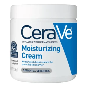 CeraVe Moisturizing Cream | 24-Hour Hydrating Body & Face Cream for Dry Skin