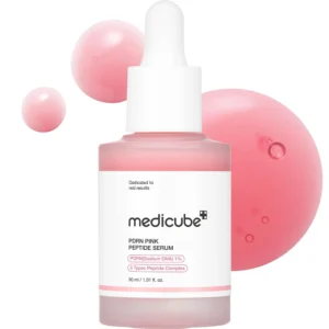 medicube PDRN Pink Peptide Serum with Salmon DNA for Glass Skin Glow and Firming