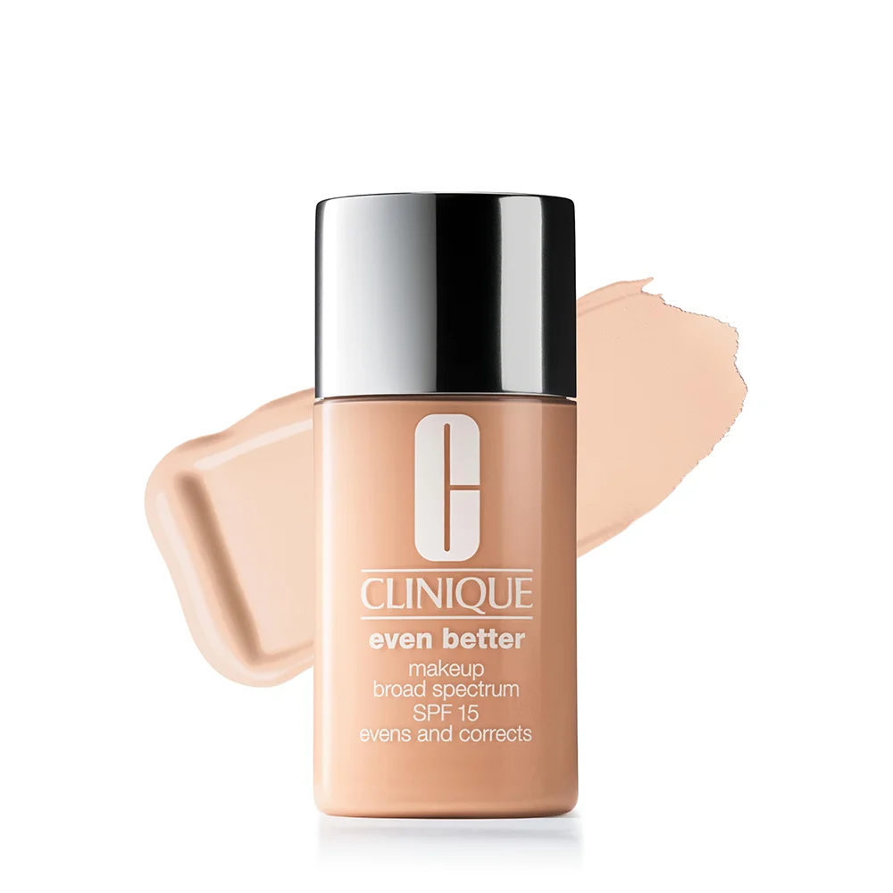 Clinique Even Better Makeup Liquid Foundation SPF 15 | Medium Coverage Foundation for All Skin Types 1 Clinique Even Better Makeup Liquid Foundation SPF 15 | Medium Coverage Foundation for All Skin Types