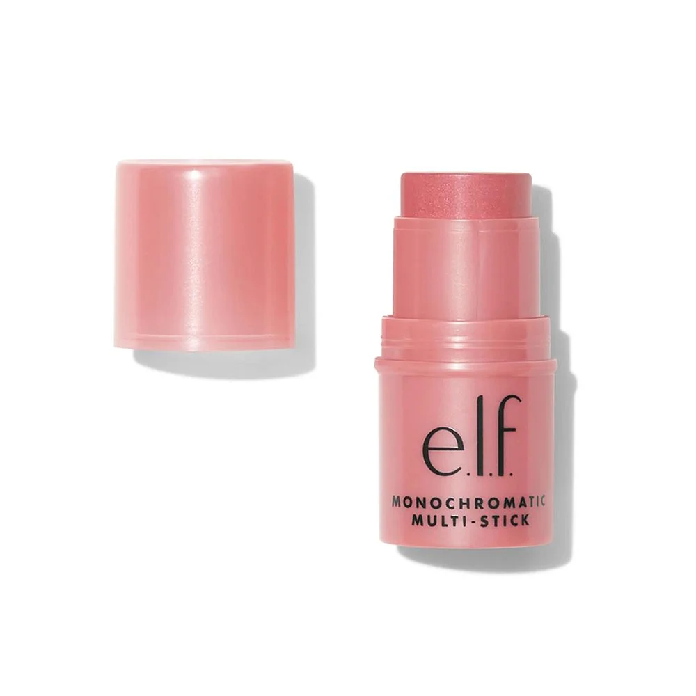 e.l.f. Monochromatic Multi Stick | Creamy Blendable Color for Eyes, Lips & Cheeks | Dazzling Peony 1 e.l.f. Monochromatic Multi Stick | Creamy Blendable Color for Eyes, Lips & Cheeks | Dazzling Peony