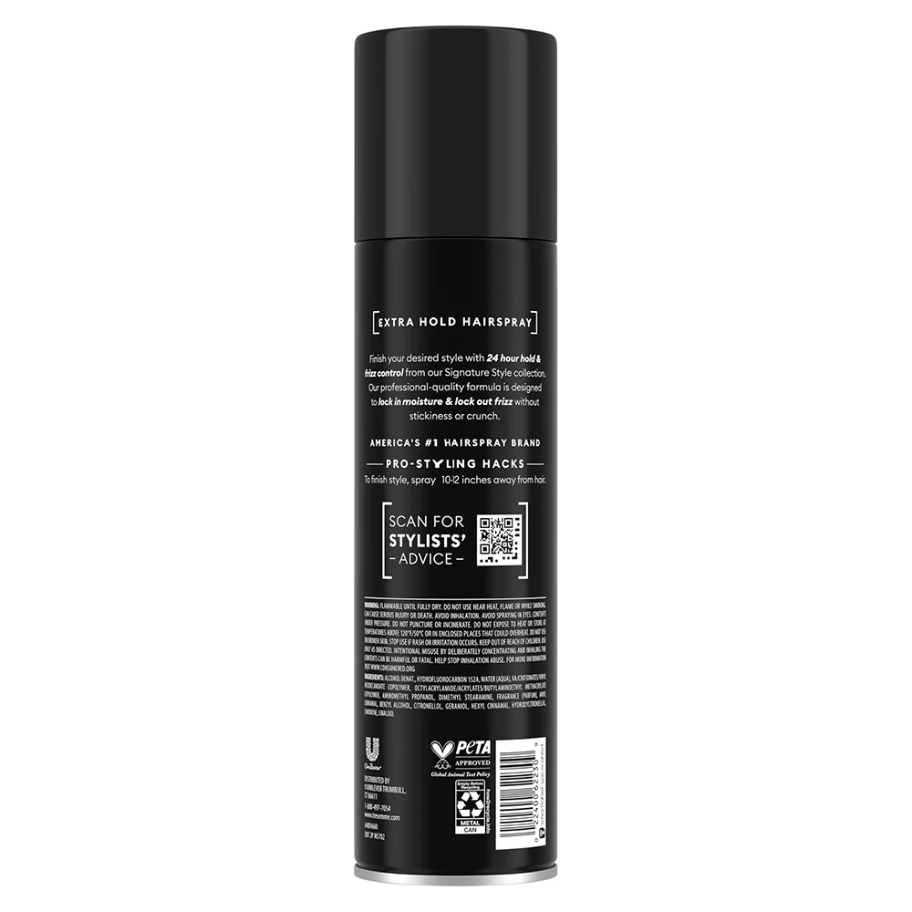 TRESemmé Extra Hold Hairspray | 24-Hour Frizz Control & Flexible Hold for All Hair Styles 2 TRESemmé Extra Hold Hairspray | 24-Hour Frizz Control & Flexible Hold for All Hair Styles - Image 2