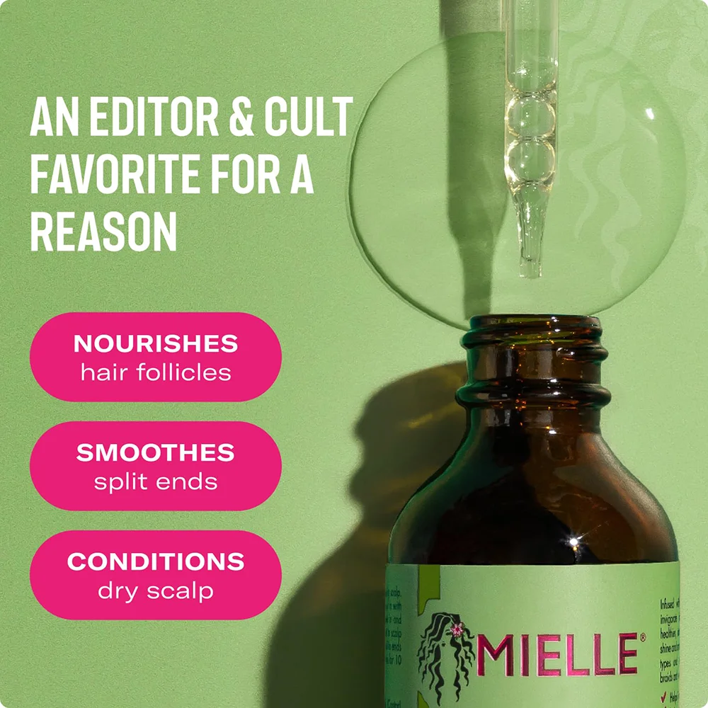 Mielle Organics Rosemary & Mint Scalp and Hair Oil | Biotin-Infused Treatment for Stronger, Healthier Hair 3 Mielle Organics Rosemary & Mint Scalp and Hair Oil | Biotin-Infused Treatment for Stronger, Healthier Hair - Image 3