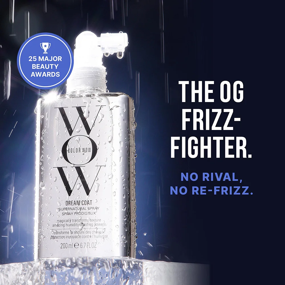 Color Wow Dream Coat Anti-Humidity Smoothing Spray, Frizz-Free Heat Protectant for Glassy, Shiny Hair Up to 4 Washes 3 Color Wow Dream Coat Anti-Humidity Smoothing Spray, Frizz-Free Heat Protectant for Glassy, Shiny Hair Up to 4 Washes - Image 3