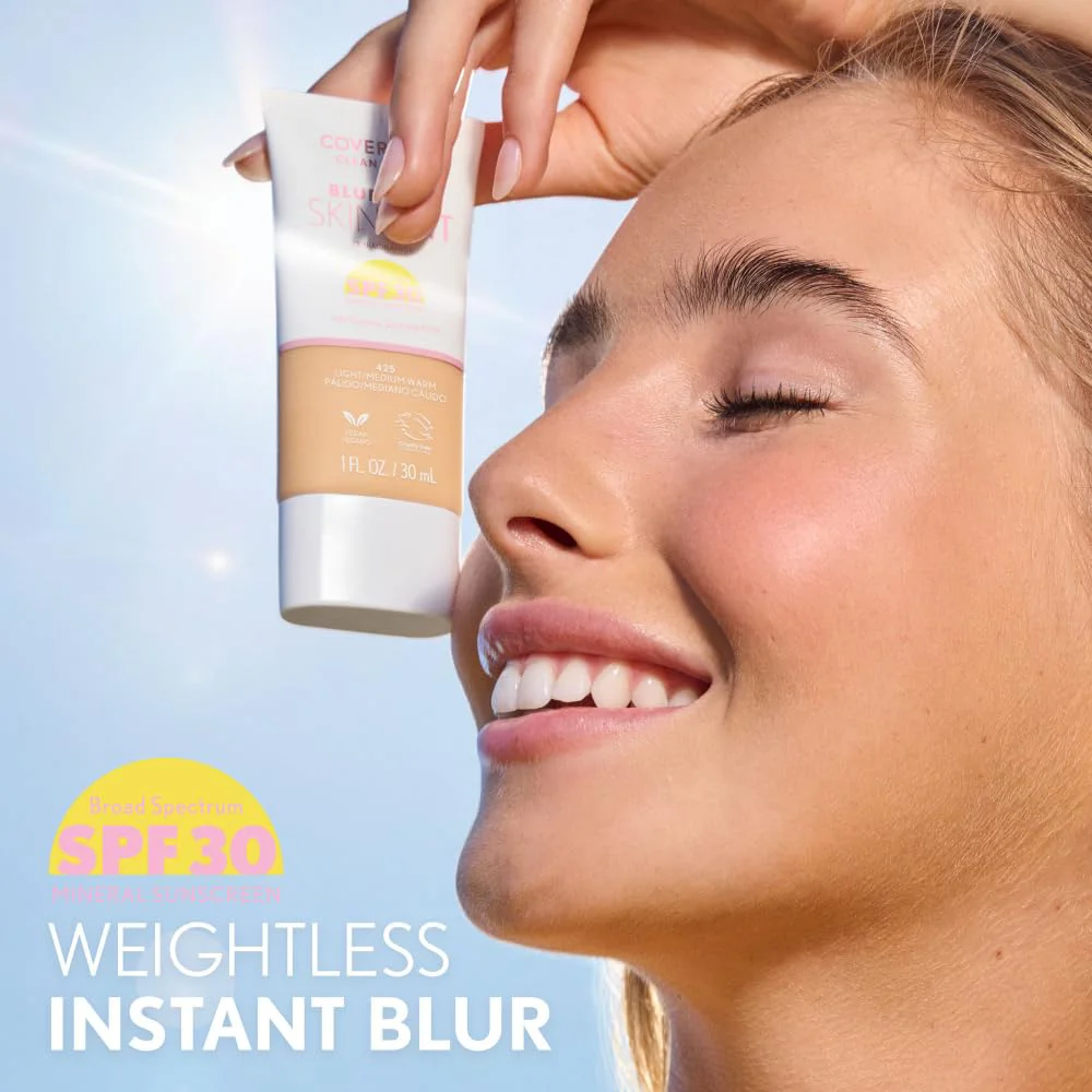 COVERGIRL Clean Fresh Blurring Skin Tint with SPF 30, Niacinamide and Vegan Formula for a Flawless Soft Matte Finish 4 COVERGIRL Clean Fresh Blurring Skin Tint with SPF 30, Niacinamide and Vegan Formula for a Flawless Soft Matte Finish - Image 4