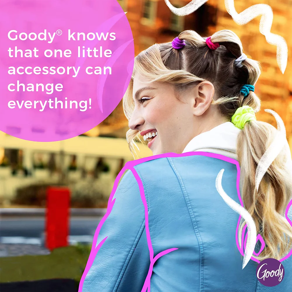 Goody Ouchless Hair Elastics | No-Pull, No-Breakage Ponytail Holders for All Hair Types | 30 Count 4 Goody Ouchless Hair Elastics | No-Pull, No-Breakage Ponytail Holders for All Hair Types | 30 Count - Image 4