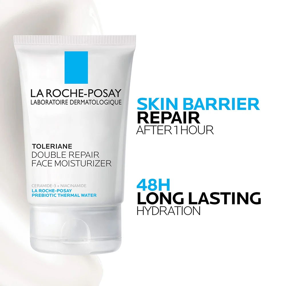 La Roche-Posay Toleriane Double Repair Face Moisturizer | Ceramide & Niacinamide Daily Cream for All Skin Types 4 La Roche-Posay Toleriane Double Repair Face Moisturizer | Ceramide & Niacinamide Daily Cream for All Skin Types - Image 4