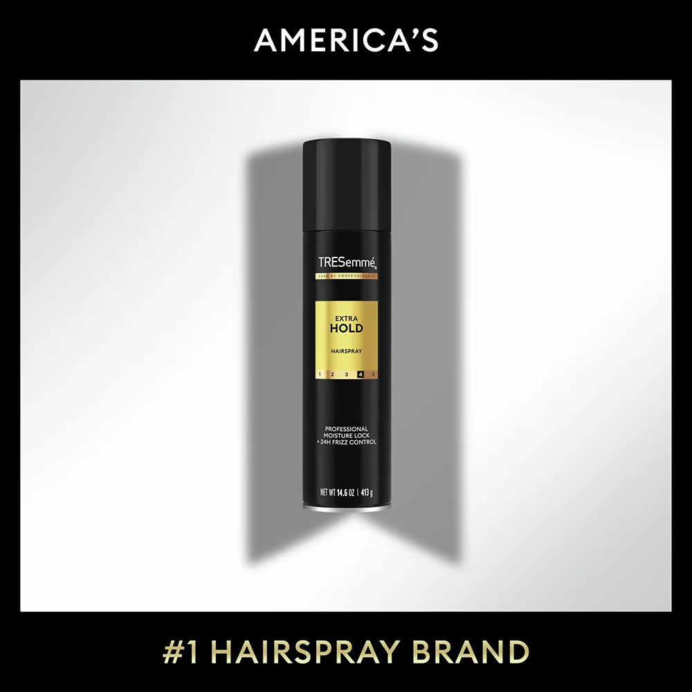 TRESemmé Extra Hold Hairspray | 24-Hour Frizz Control & Flexible Hold for All Hair Styles 4 TRESemmé Extra Hold Hairspray | 24-Hour Frizz Control & Flexible Hold for All Hair Styles - Image 4