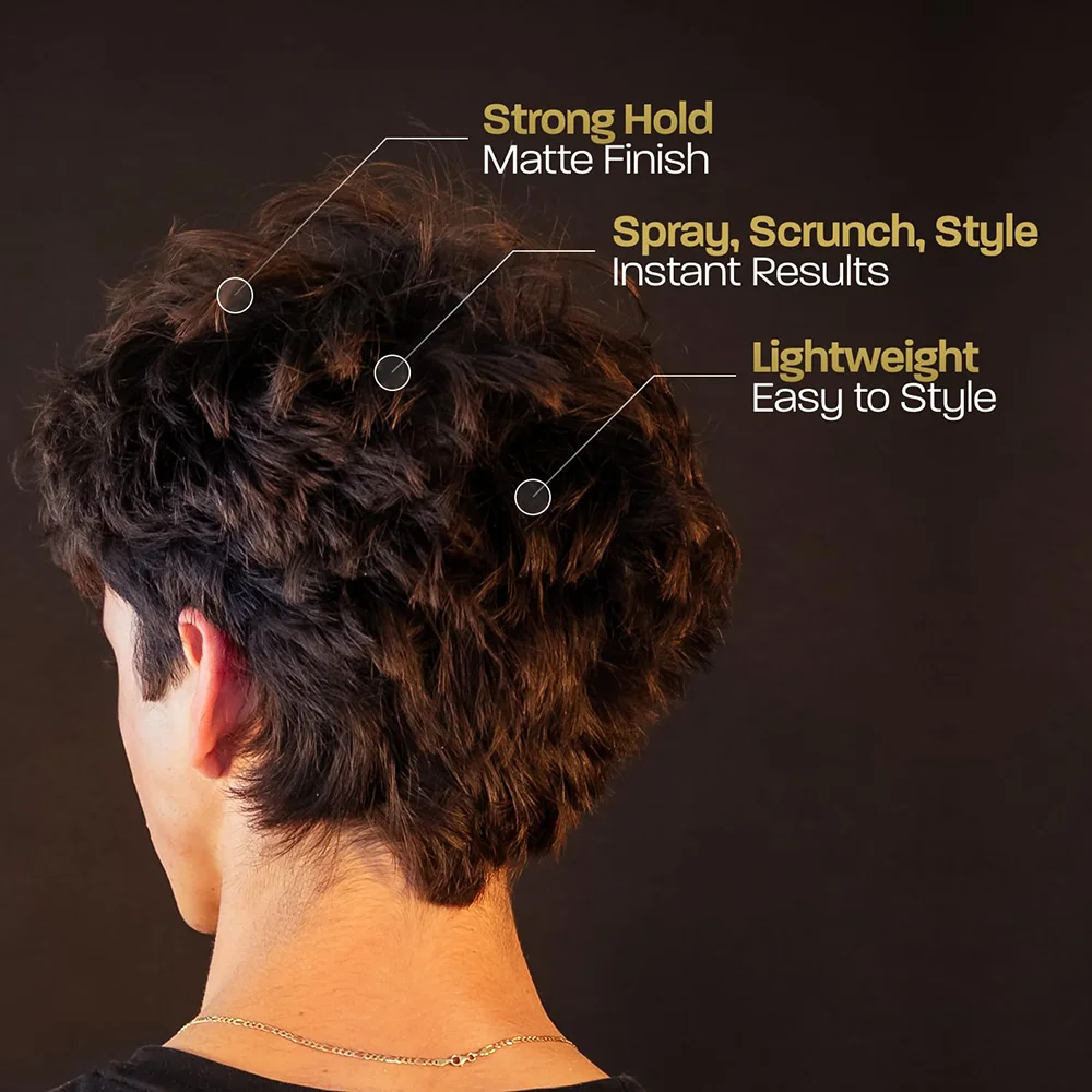BASED Hair Texturizing Powder | Lightweight Volumizing Styling Powder with Matte Finish 4 BASED Hair Texturizing Powder | Lightweight Volumizing Styling Powder with Matte Finish - Image 4