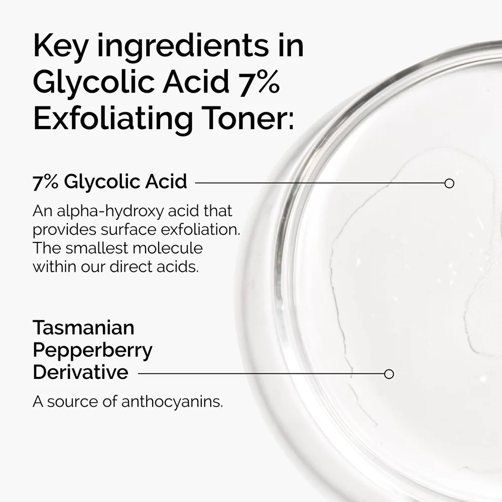 The Ordinary Glycolic Acid 7% Exfoliating Toner | Daily Brightening and Smoothing Skin Toner 4 The Ordinary Glycolic Acid 7% Exfoliating Toner | Daily Brightening and Smoothing Skin Toner - Image 4